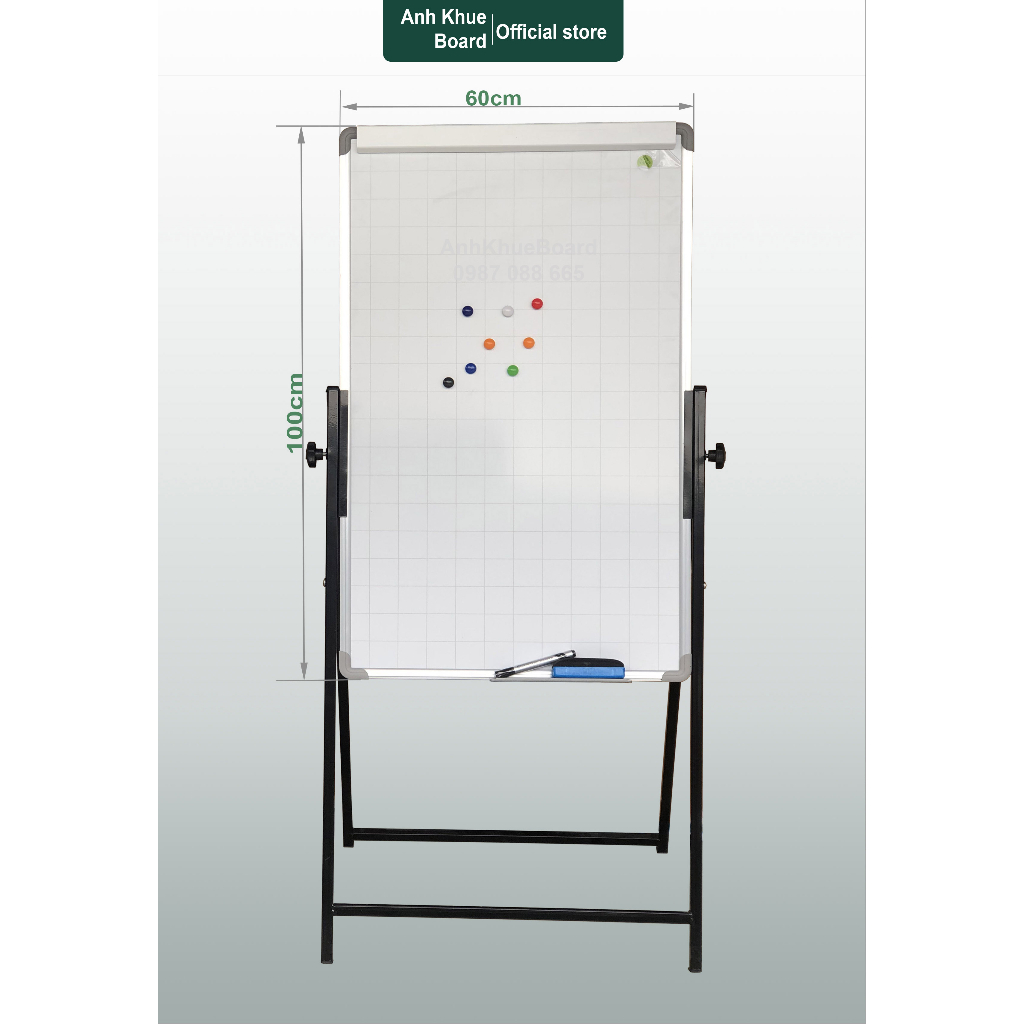 Bảng Flipchart Eco chân gấp DQ Board