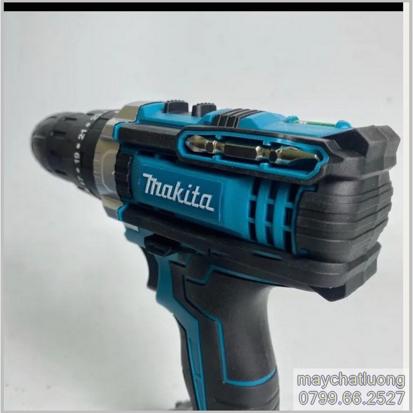 Máy khoan pin 72v Makita  kèm 24 phụ kiện có đèn