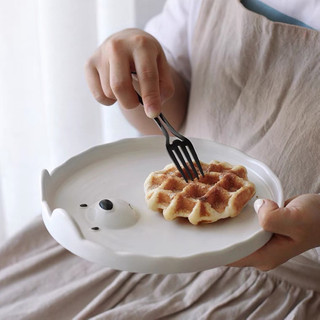 (order) Bộ ăn sứ Gấu Trắng đáng yêu