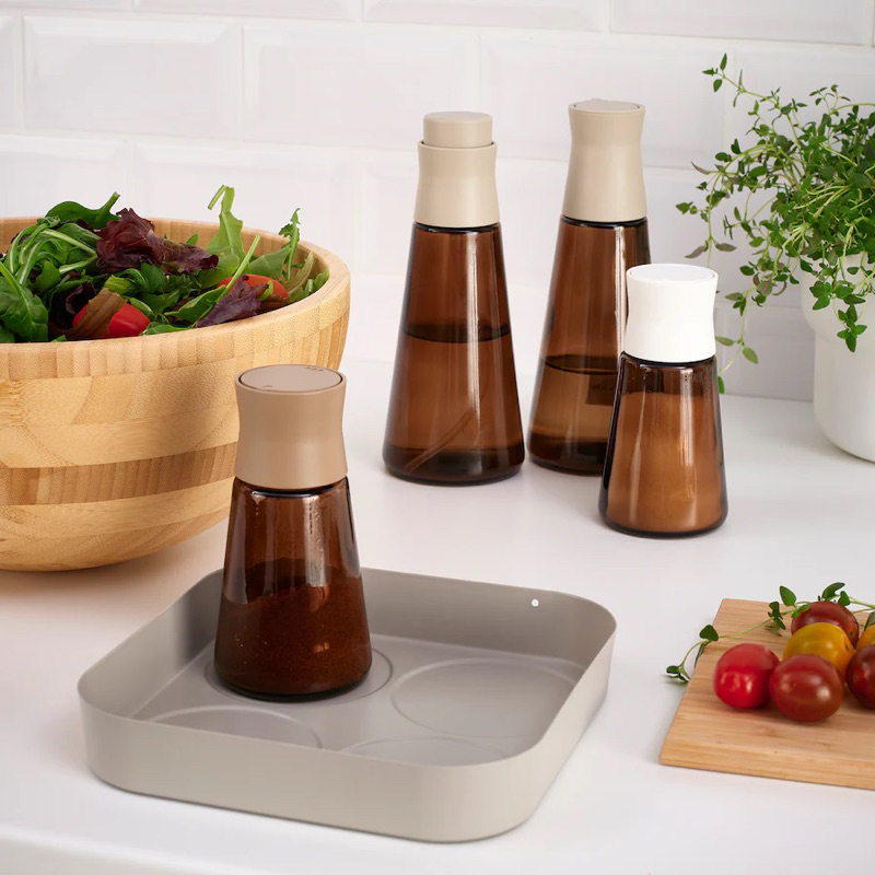 Khay đựng gia vị HALVTOM IKEA 17x17 chính hãng