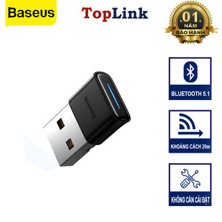 Usb Bluetooth Adapter Dongle Audio Receiver Basues BA04 Tốc Độ Cao Bluetooth 5.0 Hoạt Động Tốt Trong 20m