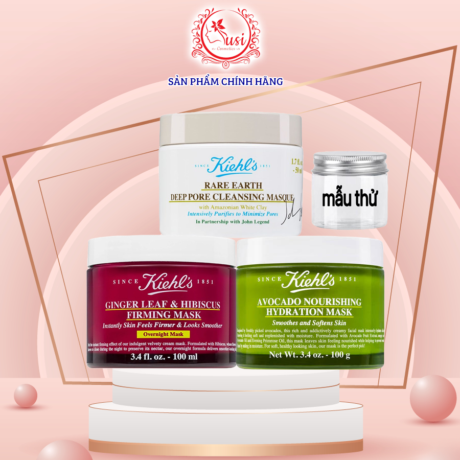 Mặt nạ Kiehl's đất sét /bơ/ gừng | Mask Kiehls