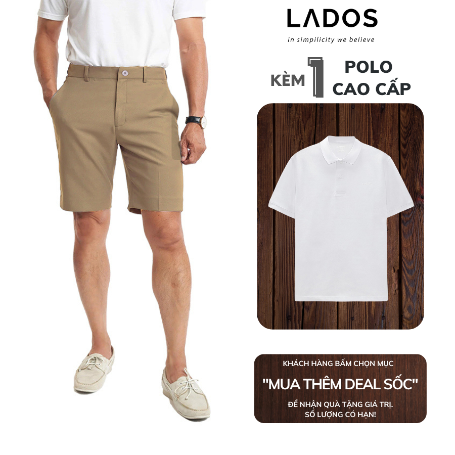 Set quần áo nam sort tây thời trang basic trẻ trung LADOS 44092