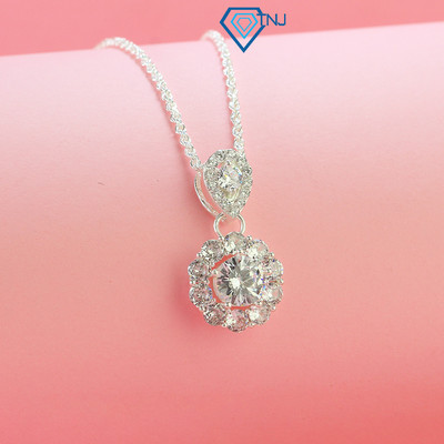 Dây chuyền nữ bạc ý cao cấp đính đá DCN0511 Trang Sức TNJ