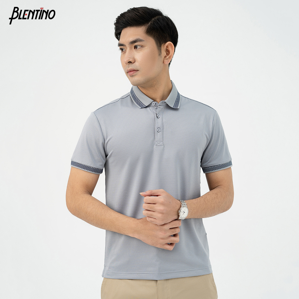 Áo Polo Nam Blentino PL0422 Altitude, Chất Liệu Viscose Cao Cấp, Mềm Mịn, Mát, Thiết Kế Lịch Lãm, Sang Trọng