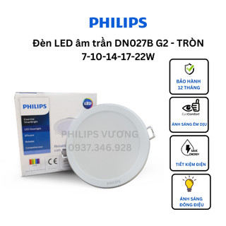 Đèn âm trần tròn Philips DN027B G3