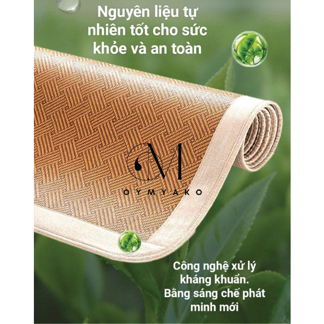 Chiếu mây Nhật bản tự nhiên gấp gọn cao cấp OYMYAKO mã OMK01 Nishikawajp