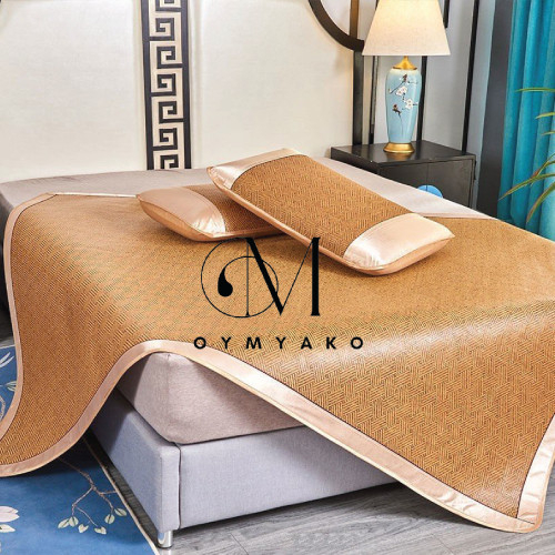 Chiếu mây Nhật bản tự nhiên gấp gọn cao cấp OYMYAKO mã OMK01 Nishikawajp