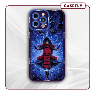 Ốp lưng iphone cạnh vuông Casefly Naruto nhân vật Uchiha Madara 6plus/6s//7/7plus/8/8plus/x/xs/11/12/pro/promax