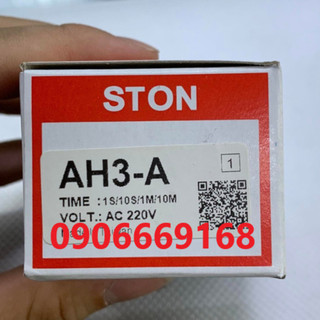 Đồng Hồ Timer Hẹn Giờ AH3-A Hiệu STON( 1 Giây/10 Giây/1 Phút/10 Phút ) (Tặng Đế)