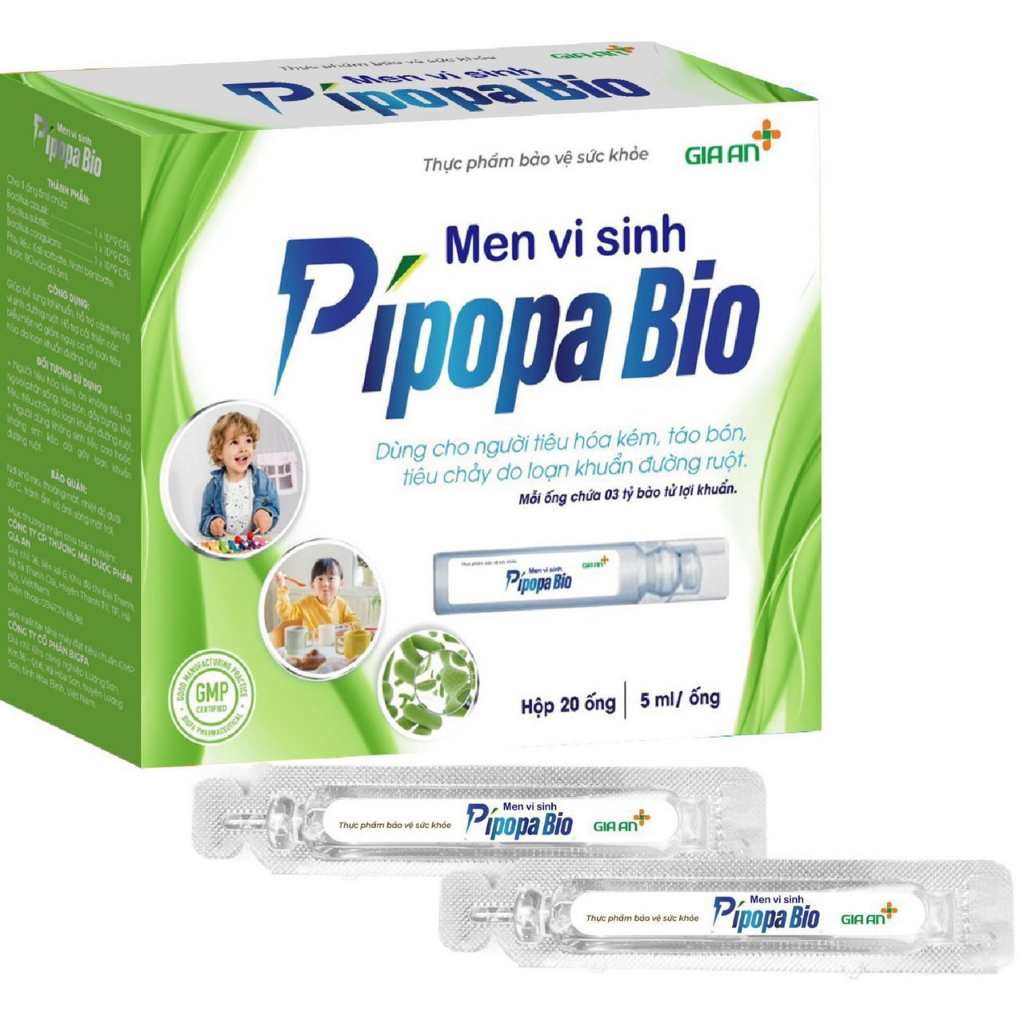 Thực phẩm bảo vệ sức khỏe Men vi sinh Pipopa Bio