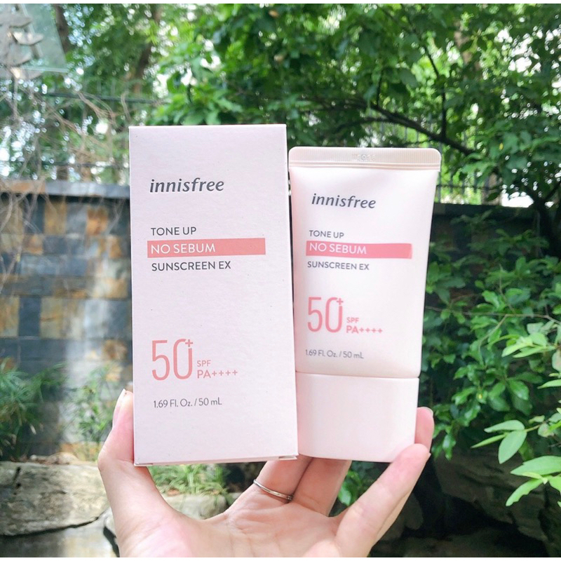 Kem Chống Nắng Innisfree Tone Up No Sebum Sunscreen Ex SPF 50+ PA++++