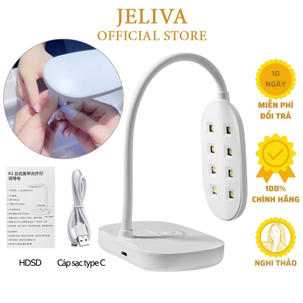 Máy hơ móng mini tích điện K1 SNRQI 12W JELIVA