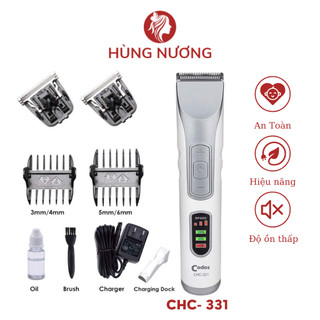 Tông đơ chấn viền Codos CHC331, tăng đơ cắt tóc chuyên nghiệp cầm tay