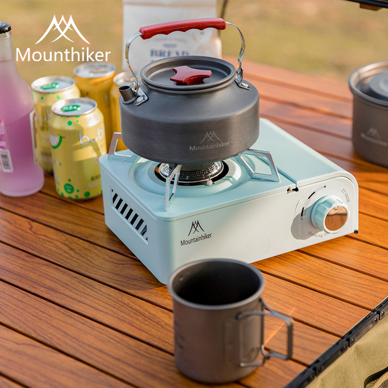 Bếp Ga Mini Dã Ngoại MOUTAINHIKER Bếp Gas Du Lịch Cắm Trại Camping Nhỏ Gọn Kèm Hộp Đựng