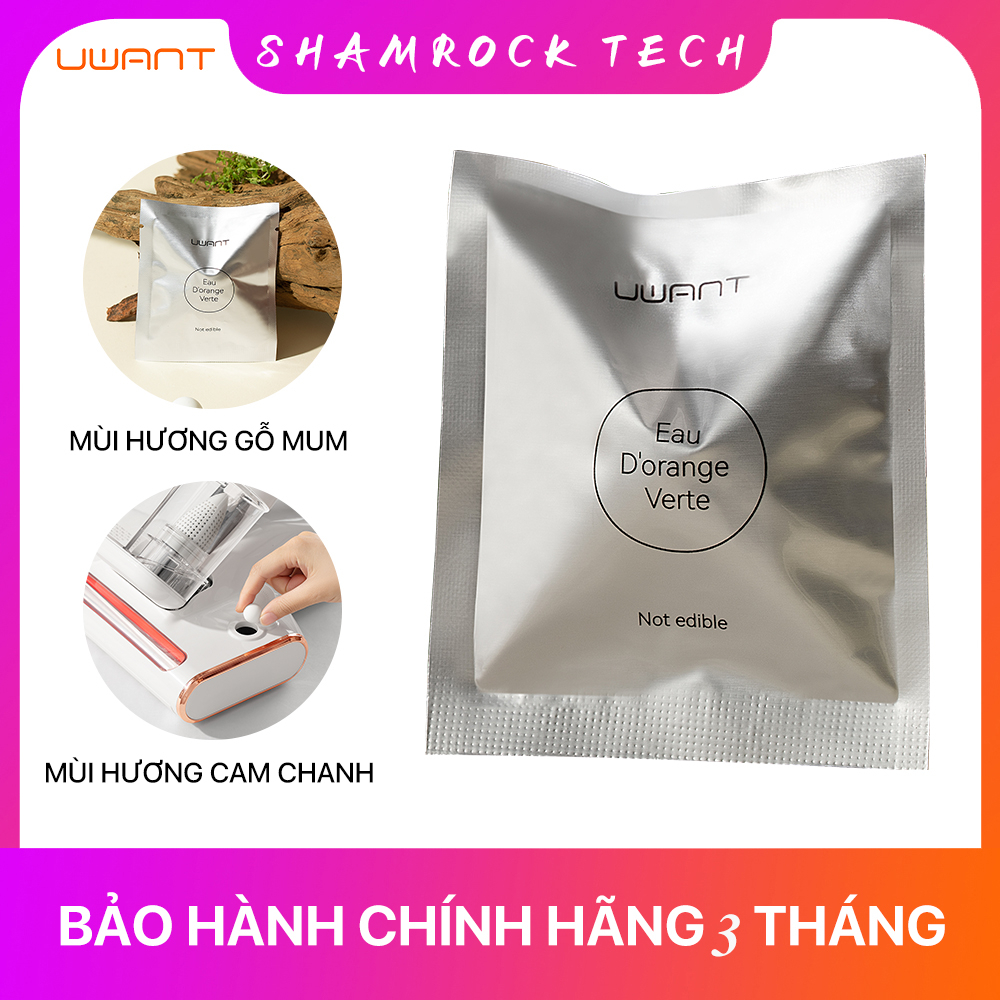 Viên tạo hương - Phối hợp với máy hút bụi diệt khuẩn Uwant M300, Mùi trầm hương gỗ mun và mùi cam chanh