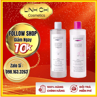 Nước Tẩy Trang Byphasse 500ml Micellar Make-up Remover Solution