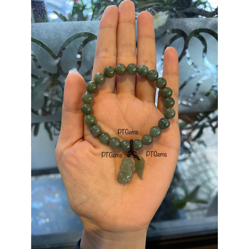 Dây đeo tay cẩ.m thạch may mắn, bình an và tài lộc -PTGem