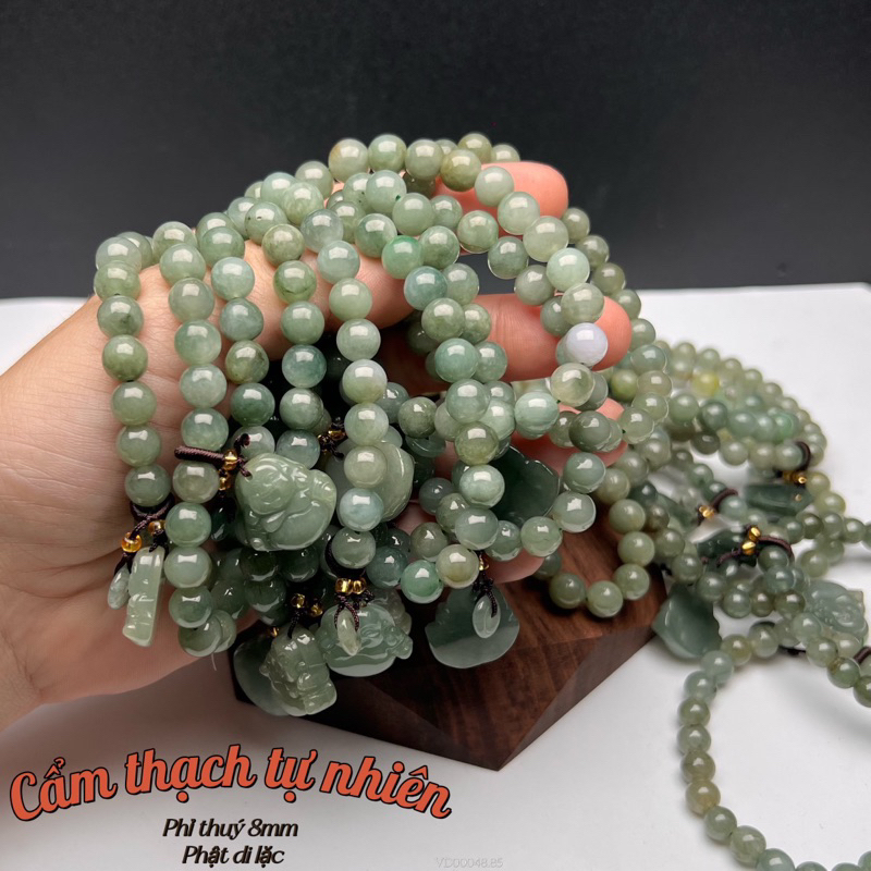 Dây đeo tay cẩ.m thạch may mắn, bình an và tài lộc -PTGem