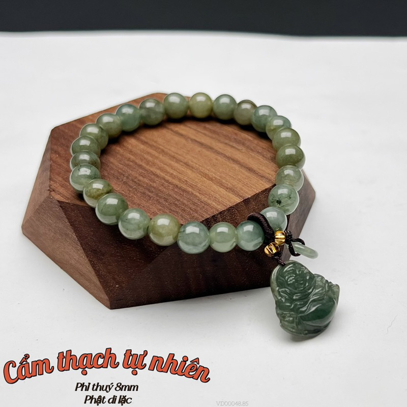 Dây đeo tay cẩ.m thạch may mắn, bình an và tài lộc -PTGem