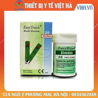 Que thử đường huyết máy đo đường huyết easy touch gcu