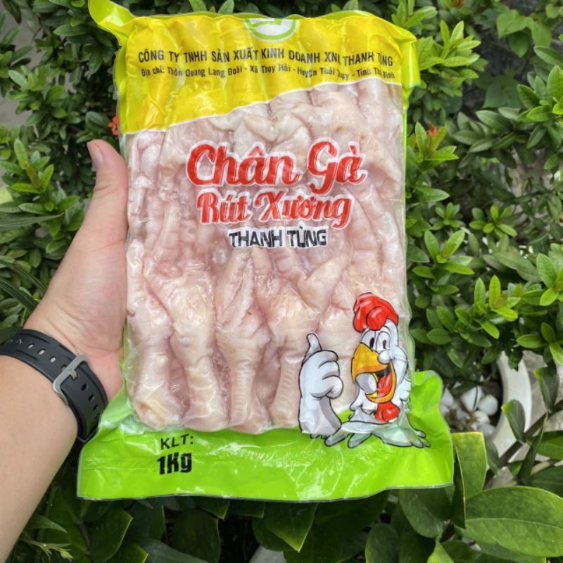 (Giao 1h)(Mã giảm 20k)Chân gà rút xương loại ngon, date mới, bịch 1kg net 5