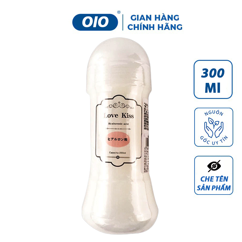 Gel tinh trùng LOVE KISS 300ml giúp tăng khoái cảm kéo dài thời gian khi quan hệ