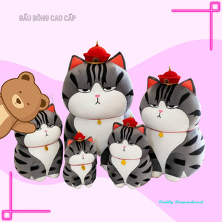 Gấu bông mèo hoàng thượng, mèo thần tài bụ bẫm teddy dream land