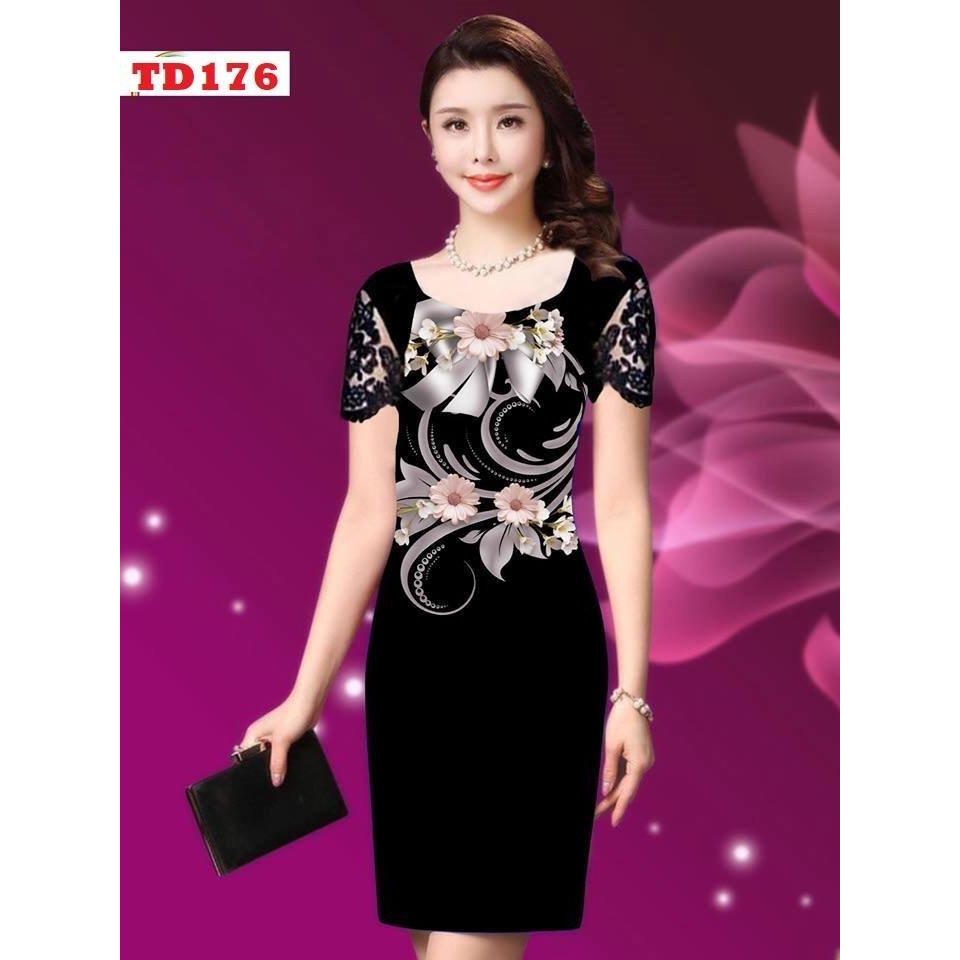 ĐẦM TRUNG NIÊN siêu đẹp siêu sang- tặng bà tặng mẹ rất ý nghĩa !