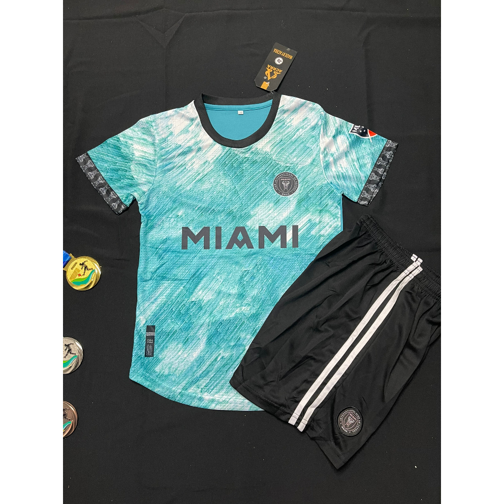 Bộ Quần Áo Bóng Đá Trẻ Em MèThái CLB Inter Miami