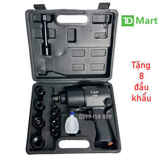 Súng Bắn Ốc Bằng Hơi TOP - Made In Taiwan, 2 Búa Tặng kèm 8 đầu khẩu cao cấp