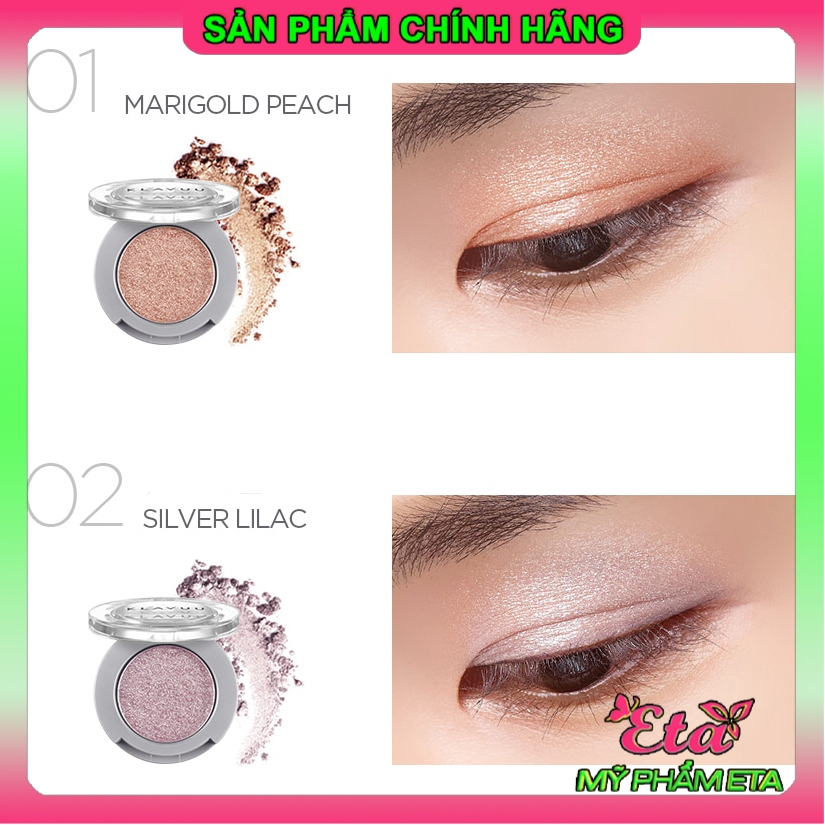 Phấn mắt nhũ cao cấp KLAVUU URBAN PEALSATION lấp lánh siêu lì lâu trôi