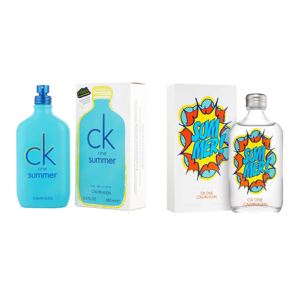 Nước hoa unisex cao cấp authentic Calvin Klein CK One Summer 2019/2020 eau de toilette EDT 100ml (Mỹ)