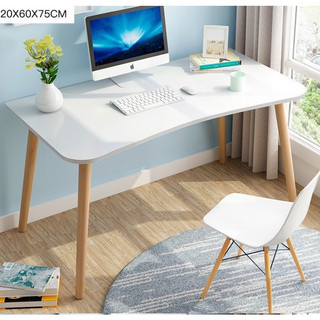 Bàn lượn  chân cao 70 cm decor phòng