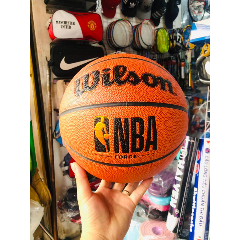 Quả bóng rổ wilson da size 7(tặng lưới và kim bơm bóng)