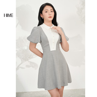 Váy mini phối cổ trắng HIME H020