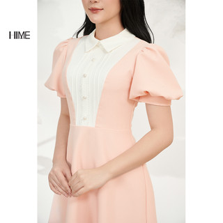Váy mini phối cổ trắng HIME H020