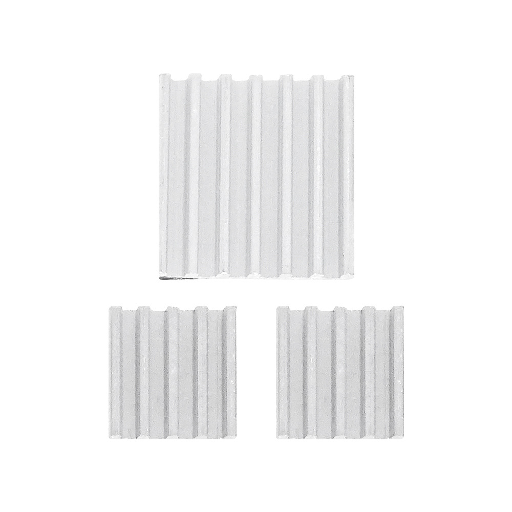 Tản nhiệt nhôm cho các loại IC dán TO-263, 14x14x6mm, 8x8x4mm, có sẵn keo chỉ việc dính vào IC (Tản nhiệt Raspberry pi)