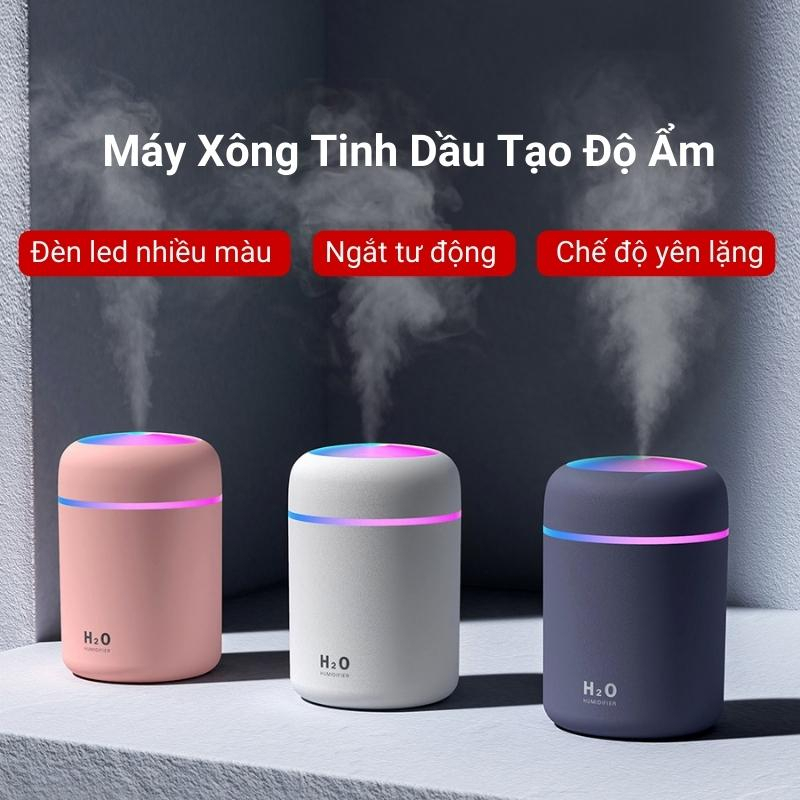 Máy Xông Tinh Dầu Ô Tô H2O Máy Xông Tinh Dầu Phòng Ngủ Máy Phun Sương Tinh Dầu Tỏa Hương Thơm Mát Phòng Giúp Đuổi Muỗi | BigBuy360 - bigbuy360.vn