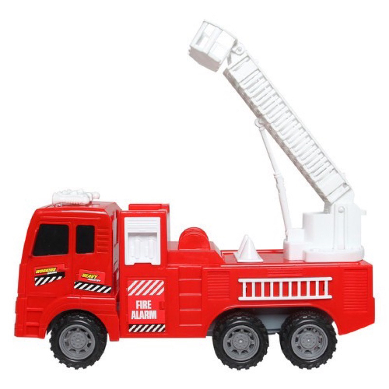 Xe Cứu Hoả Có Thang Gấp cỡ Lớn 26cm Cho Bé