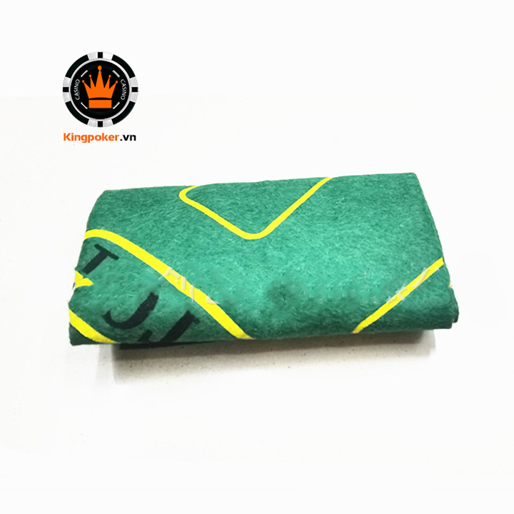 Khăn trải bàn chơi poker xì phé kích thước 60 x 90cm