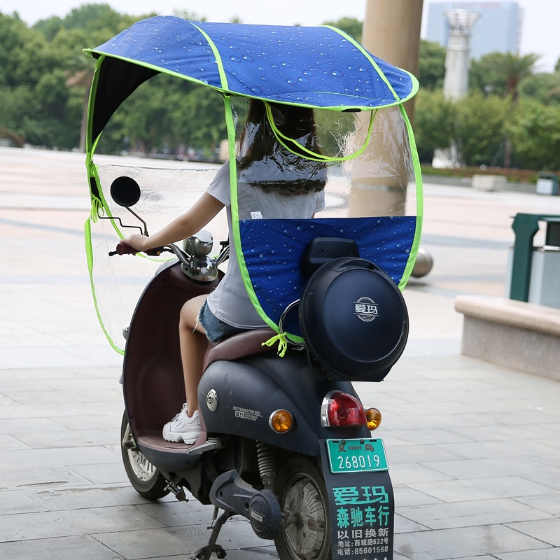 Ô dù đi mưa - sản phẩm che nắng mưa xe máy