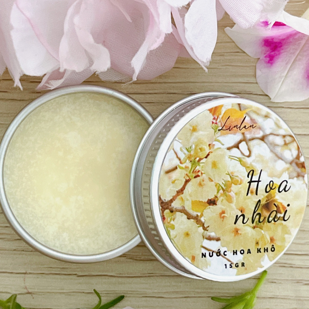 Combo 2 lọ Nước hoa khô hương tự nhiên an toàn cho cả mẹ bầu mẹ bỉm 15g