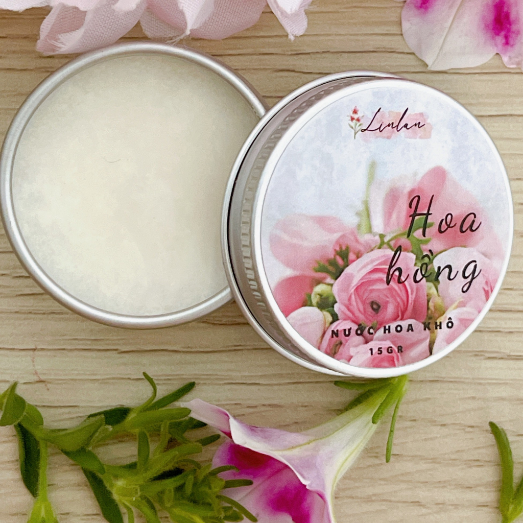 Combo 2 lọ Nước hoa khô hương tự nhiên an toàn cho cả mẹ bầu mẹ bỉm 15g
