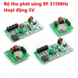 Bộ thu phát sóng rf 315mhz - hoạt động 5v