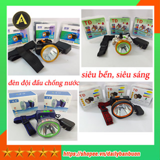 Đèn pin đội đầu chống nước siêu sáng