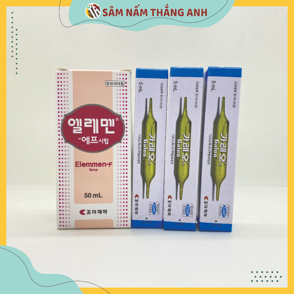 Lẻ chai ElemenS và Men Galleo trong set Jalkton