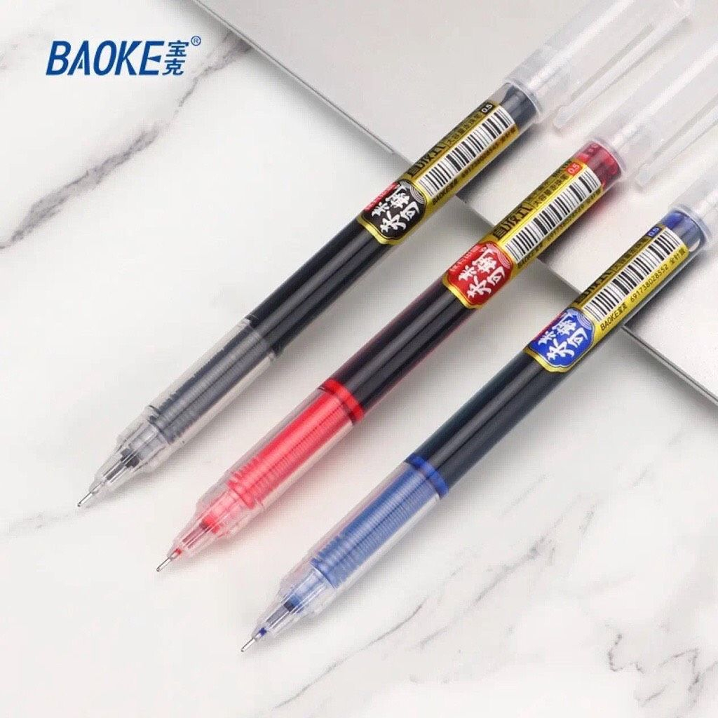 Bút lông kim mực gel nước Baoke BK119 / Bút nước 119 ngòi 0.5mm