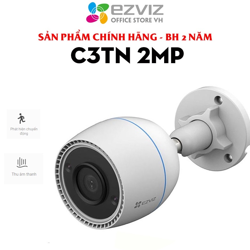 Camera wifi ngoài trời ezviz C3TN 2MP 1080P full color-Chính hãng-Giá tốt