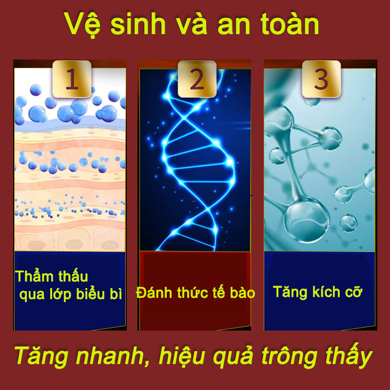 Tinh dầu tăng trưởng “cậu Bé” nhân đôi kích thước to , khổng lồ nhanh chóng dài 18cm_20cm tự tin khi yêu nàng 10ml